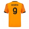 Camisa de Futebol AS Roma Artem Dovbyk #9 Equipamento Secundário 2025-26 Manga Curta